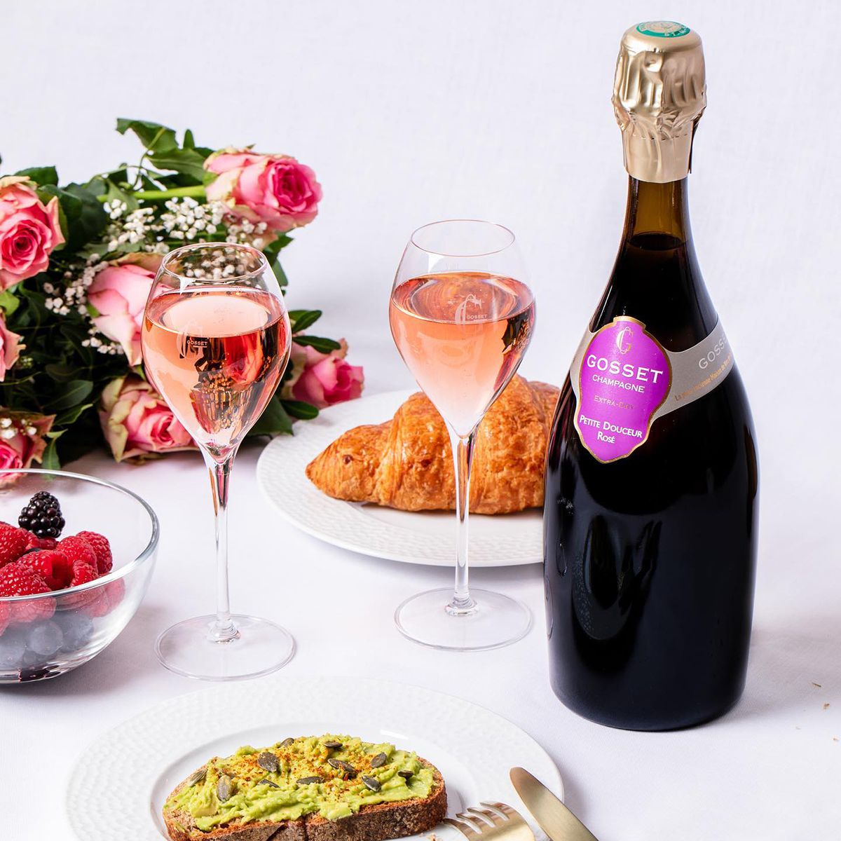 Célébrer la Saint Valentin avec Gosset Petite Douceur Rosé