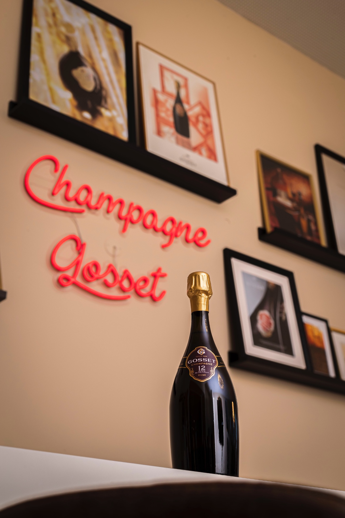 Gosset 12 ans de cave a minima rosé, a unique cuvée of incredible rarity, a new style of rosé Champagne