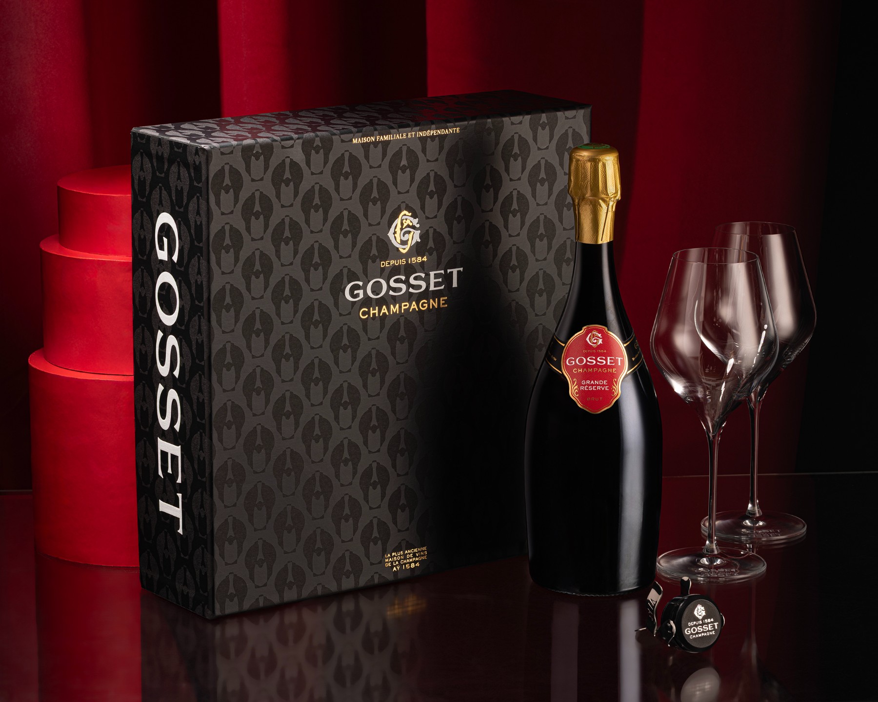 Gosset Grande Réserve Gift set