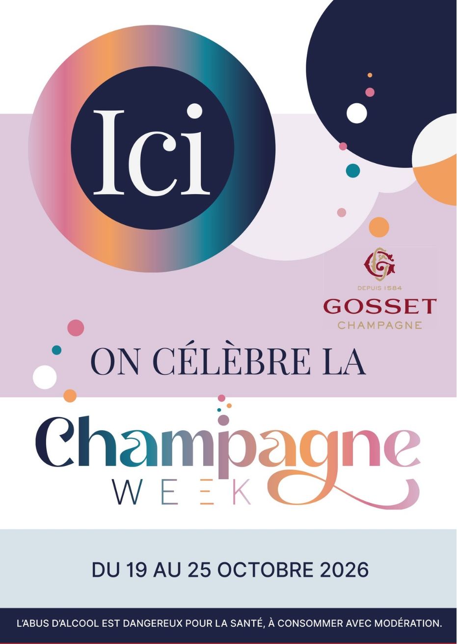 Discover Champagne Gosset during Champagne Week!